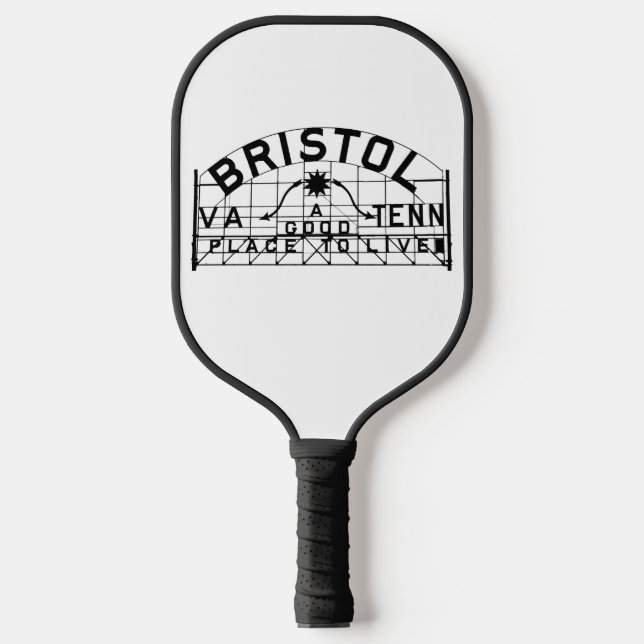 Pickleball Paddle Bristol Sign 2-side design (Front)