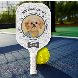 Pickleball Paddle Customised with Your Pet's Photo