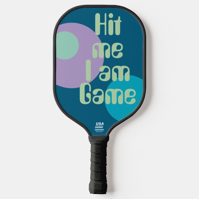 Pickleball paddle fun sports game equipment  (Back)