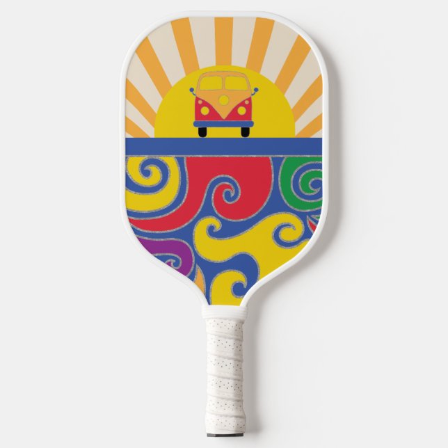 Pickleball Paddle LOVE PEACE PICKLEBALL (Front)