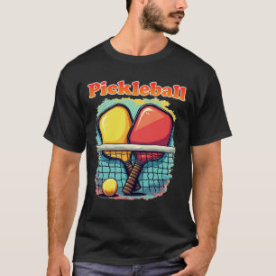 Pickleball Paddle & Net Power Play T-Shirt