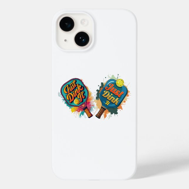 Pickleball Paddle - Sporty & Fun Design Case-Mate iPhone Case (Back)