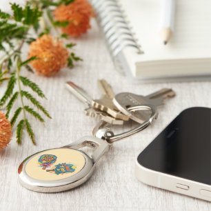 Pickleball Paddle - Sporty & Fun Design Key Ring
