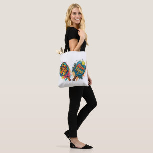 Pickleball Paddle - Sporty & Fun Design Tote Bag