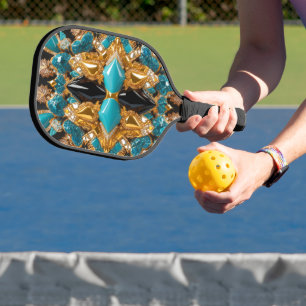 Pickleball Paddle with Colours of Bahamas