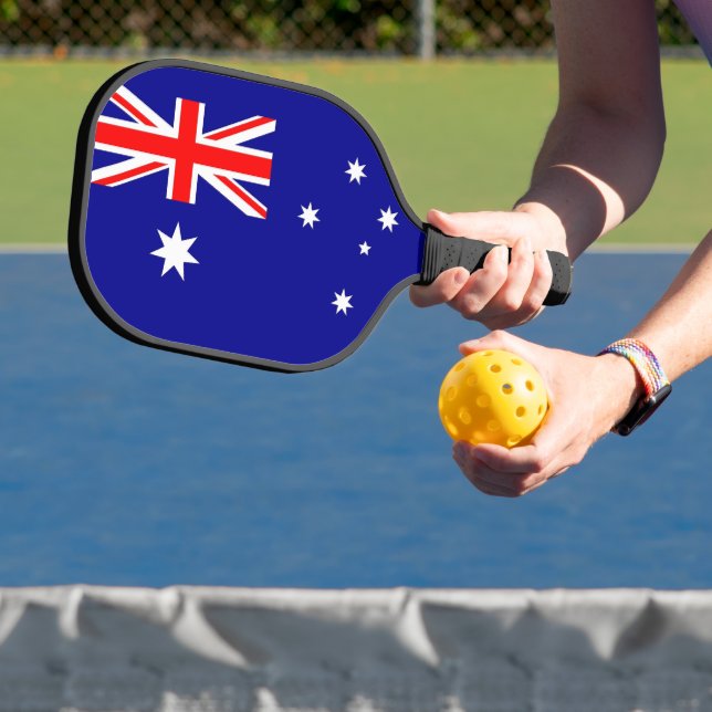 Pickleball Paddle with flag of Australia (Insitu)