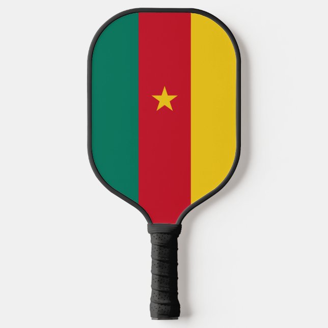 Pickleball Paddle with flag of Cameroon (Front)