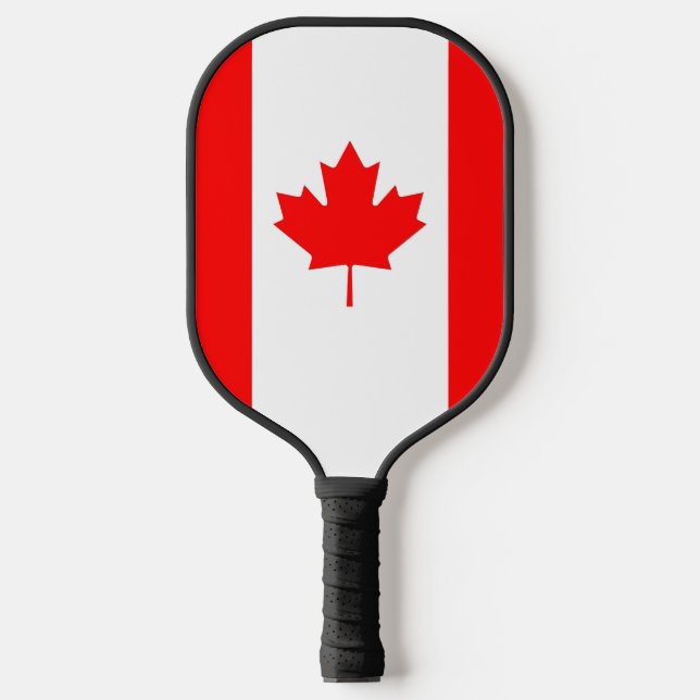 Pickleball Paddle with flag of Canada (Front)