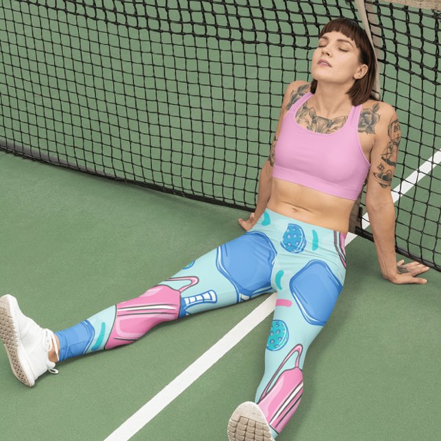 Pickleball Paddles and Balls Leggings (Creator Uploaded)