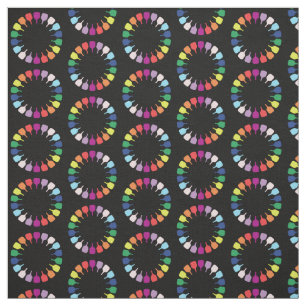 Pickleball paddles, custom background fabric