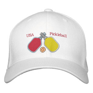 Pickleball paddles USA pickleball  Embroidered Hat