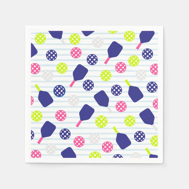Pickleball Paper Napkins (Front)
