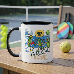 Pickleball Party: Game On! Pickleball Fever Mug