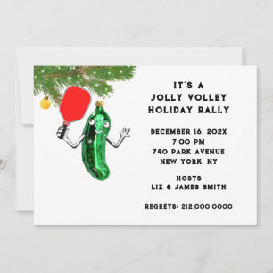 Pickleball Party Invitation