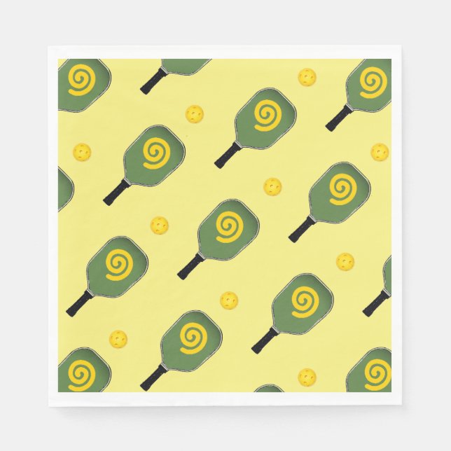 Pickleball Party Napkin (Front)