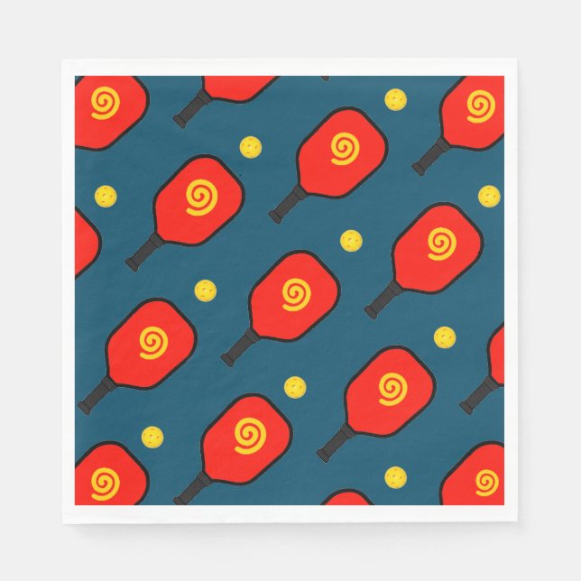 Pickleball Party Napkin (Front)