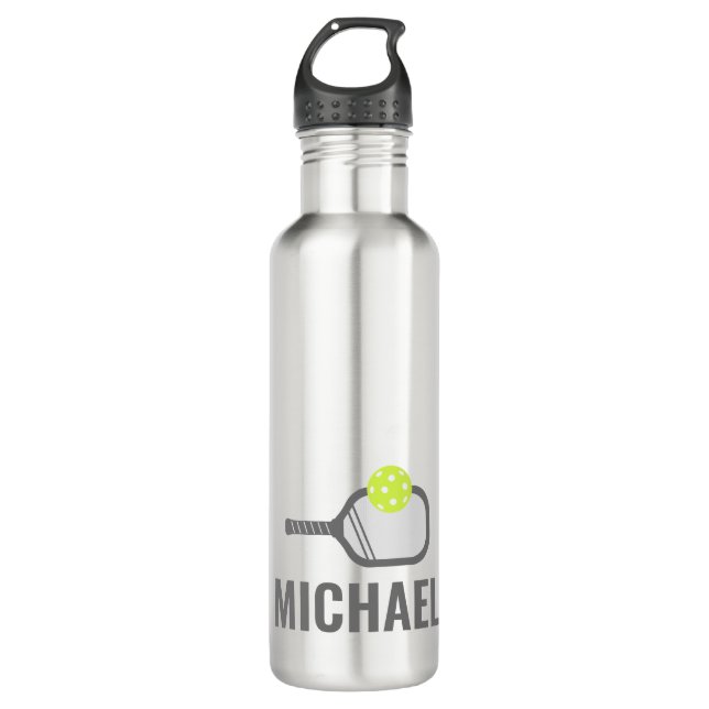 Pickleball Personalised  710 Ml Water Bottle (Front)