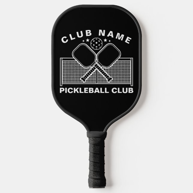 Pickleball Personalised Club Name  Paddle (Front)