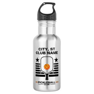 Pickleball Personalised Name Pickleball Club 532 Ml Water Bottle