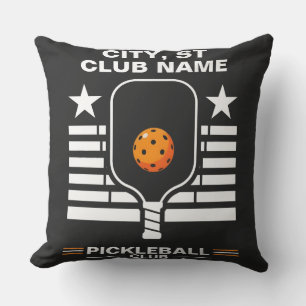 Pickleball Personalised Name Pickleball Club Cushion