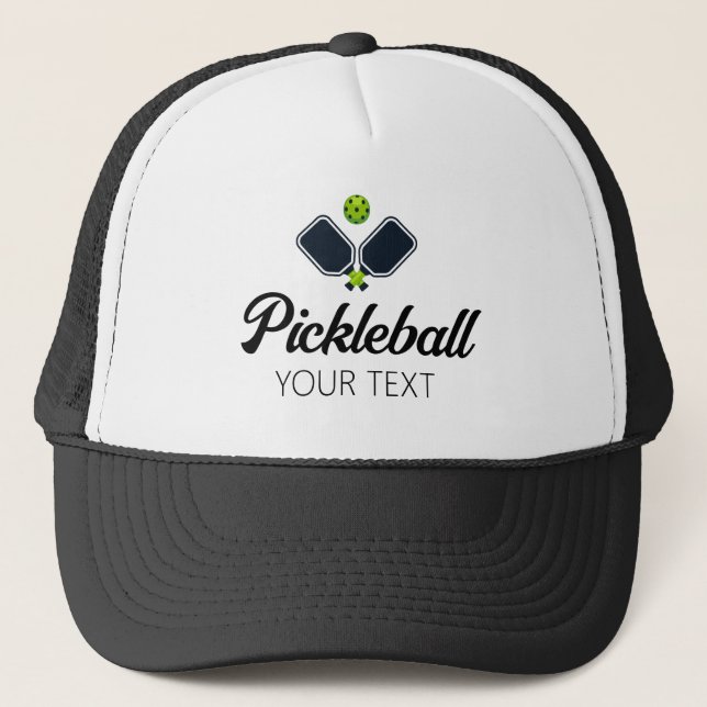 Pickleball  Personalised  Trucker Hat (Front)