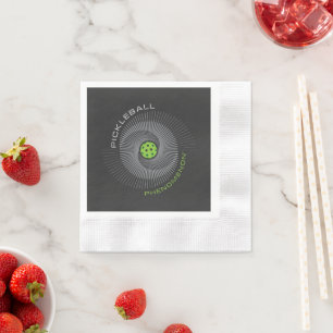 Pickleball Phenomenon Galaxy Napkin