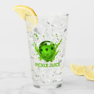 Pickleball "Pickle Juice" Glass