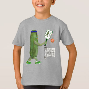 Pickleball Pickle Play Ball TShirt for Boys