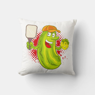 Pickleball Pickle Player  Cushion