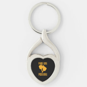 Pickleball Pickleball Player Gift Key Ring