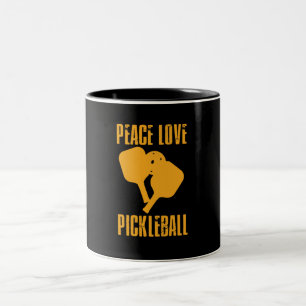 Pickleball Pickleball Player Gift Two-Tone Coffee Mug