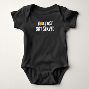 Pickleball Pickleball Player Hobby Saying Funny Baby Bodysuit