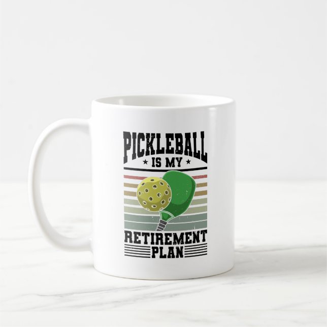 Pickleball - Pickleball Retirement  Coffee Mug (Left)