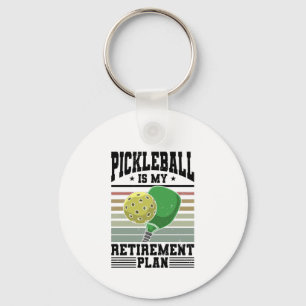 Pickleball - Pickleball Retirement  Key Ring