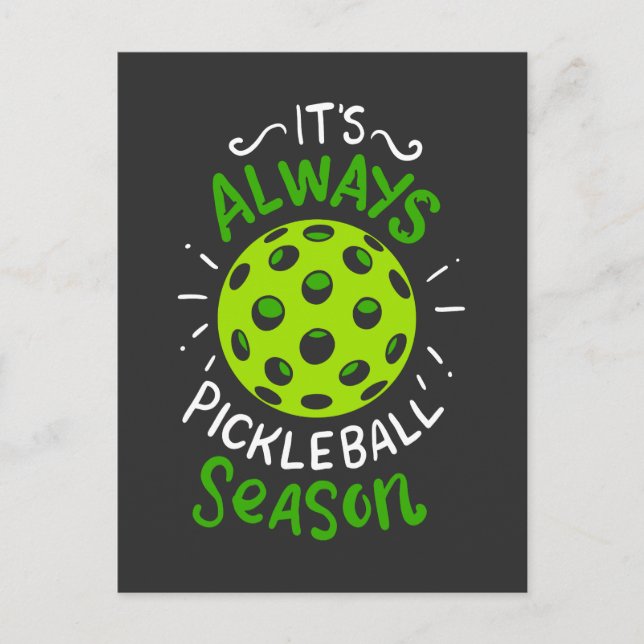 Pickleball - Pickleball Season Postcard (Front)