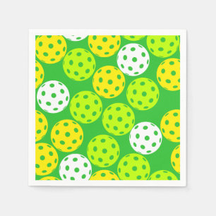 Pickleball Pickleballs Party Paper Napkin