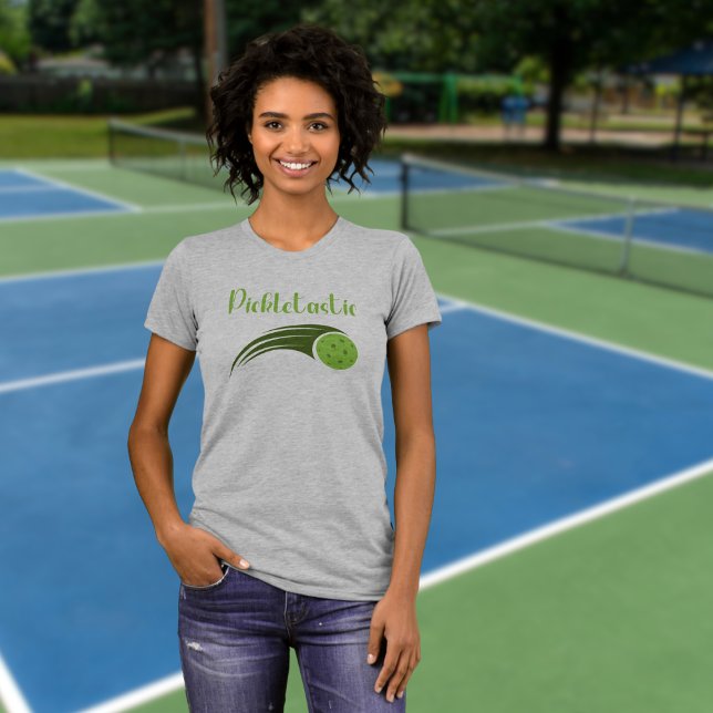 Pickleball Pickletastic elegant pun T-Shirt (Creator Uploaded)