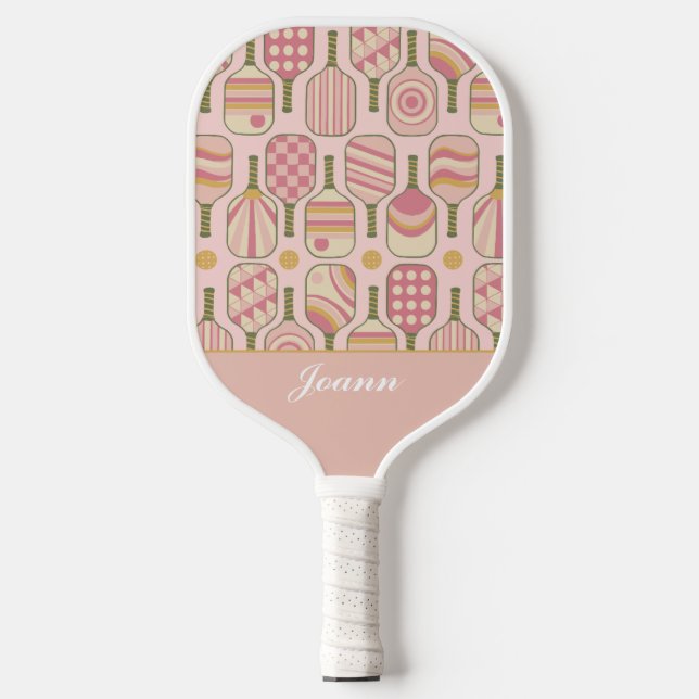 Pickleball Pink Paddle (Front)