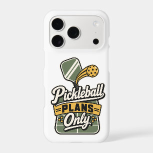 Pickleball Plans Only Pickleball Gift Phone Case