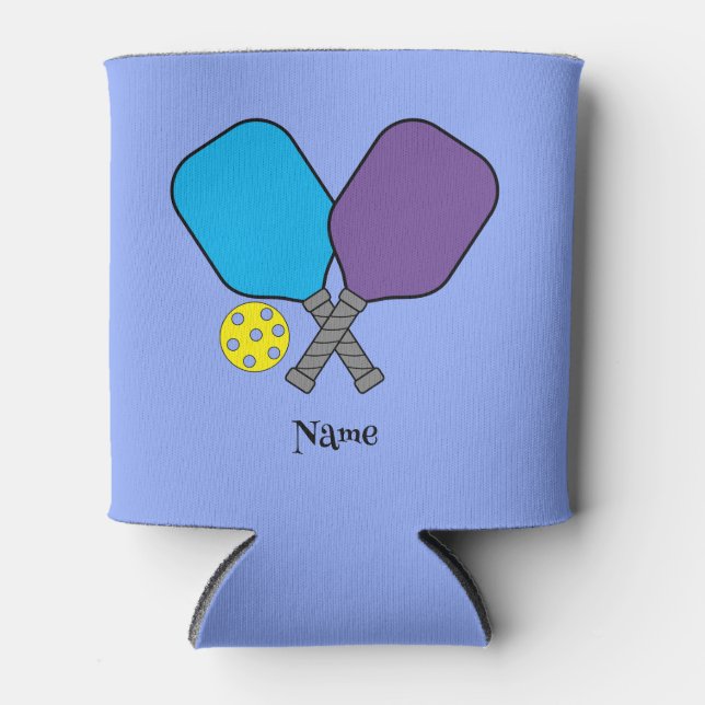 Pickleball Player Can Cooler (Front)