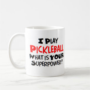 pickleball player coffee mug