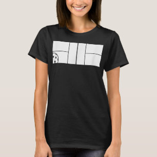 Pickleball Player Court For Men Women Funny Gift 1 T-Shirt