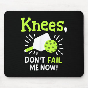 Pickleball Player Funny Mouse Pad