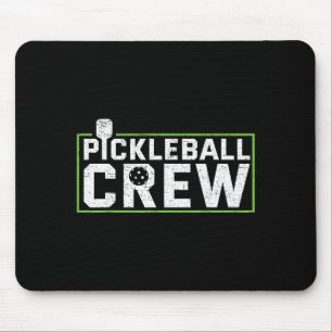 Pickleball player funny pickle ball pickleball cre mouse pad