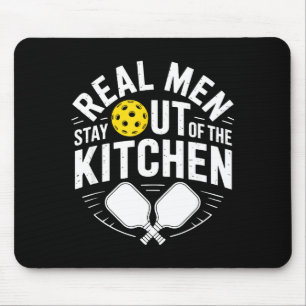 Pickleball player kitchen funny joke for enthusias mouse pad