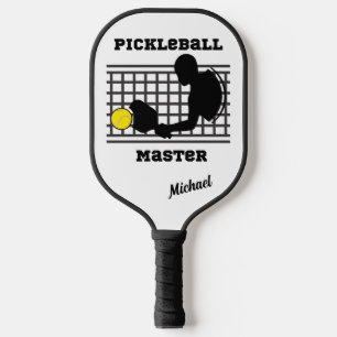 Pickleball player master winner custom name paddle