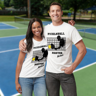 Pickleball player master winner custom name T-Shirt
