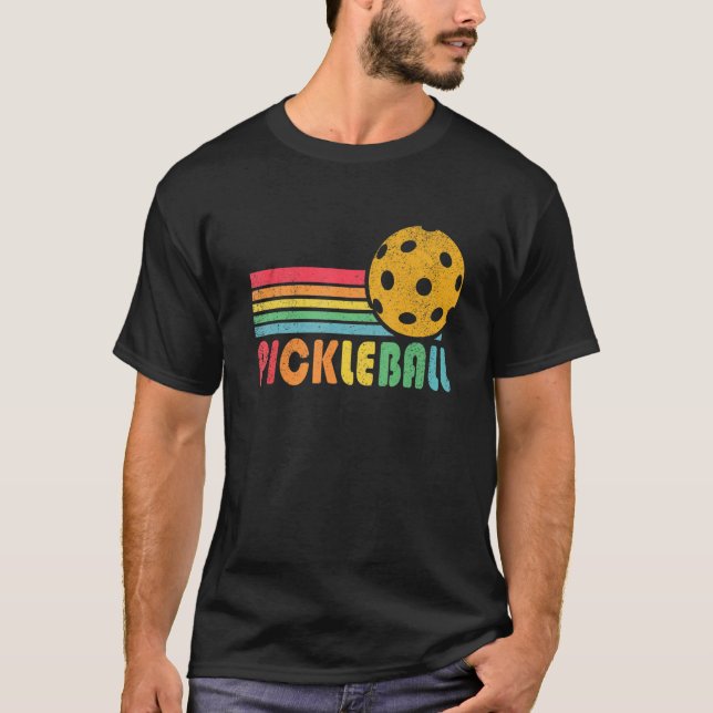 Pickleball Player Pickle Ball Mens Womens 1 T-Shirt (Front)