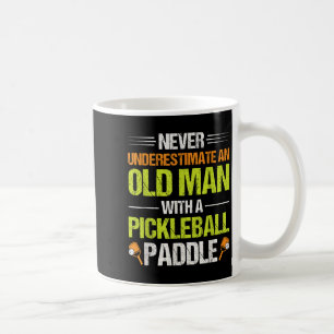 Pickleball Player Quote Funny Pickleball Lover Gra Coffee Mug