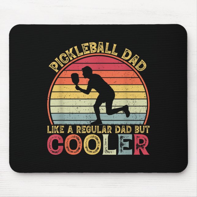 Pickleball Player Quote Funny Pickleball Lover Gra Mouse Pad (Front)